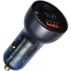 Автомобильное зарядное устройство АЗУ Baseus Particular PPS 65W USB + Type-C (with Cable Type-C to Type-C 100W) (TZCCKX) Серый - изображение 2