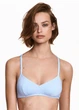 Купальний погруддя H&M 42 Блакитний 0495976 - зображення 1