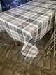Скатерть водоотталкивающая, TRUE-STORE, Клетка S2 серая, прямоугольные 100см х 170см (SC№41-100х170) - изображение 6