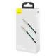 USB кабель Type С на Lightning Baseus Cafule Series Metal Data Cable (2M, 20W, PD). Green - зображення 10