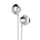 Навушники з мікрофоном провідні Baseus Enock H06 lateral in-ear (3,5 mini-jack, 1,2 m). Silver - зображення 4