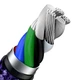 USB кабель Type С на Lightning Baseus Cafule Series Metal Data Cable (2M, 20W, PD). Purple - зображення 8