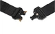 Ремень (пояс) тактический SP-Tactical Belt (нейлон, металл. пряжка, р-р-125*3,8см, Черный) (TY-6841_Черный) - изображение 3