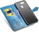 Чехол Vintage для Xiaomi Mi 8 Lite книжка кожа PU голубой - изображение 7