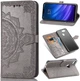 Чехол Vintage для Xiaomi Mi 8 Lite книжка кожа PU серый - изображение 1