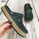 Сабо крокси чоловічі Dago Style хакі піна Україна 42/43 р (27,5 см) 3272 - зображення 6