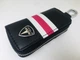 Ключница для авто KeyHolder Prestige Car TESLA Черно-белая с красным - изображение 1