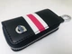 Ключница для авто KeyHolder Prestige Car VOLVO Черно-белая с красным - изображение 1