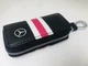 Ключница для авто KeyHolder Prestige Car MERCEDES Черно-белая с красным - изображение 2