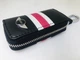Ключница для авто KeyHolder Prestige Car MINI Черно-белая с красным - изображение 2