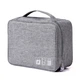 Сумка-органайзер для кабелів та електроніки Daily Travel Digital Bag (Gray) - зображення 2