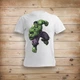 Футболка YOUstyle Hulk 0004 M White - изображение 1