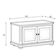 Тумба для взуття Lorenz Latzke 101x59x42 (LOR_SFB) 074286 - зображення 2