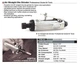 Зачистная машинка пневматическая TOPTUL 1/4 6мм 22000об/мин для шлифовки и полировки (620097) - изображение 2