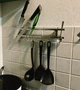Настінний магнітний релінг тримач для ножів та аксесуарів relief-decor kitchen - зображення 5