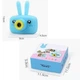 Детская фотокамера цифровая Голубой Baby Photo Camera Rabbit Х-500 (500XXBPCRFTKMC17) TIN66 - изображение 5