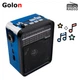 Переносной ФМ радиоприемник Golon RX-9100 FM/AM/SW Синий радио приемник USB+TF (1009220-Blue) - изображение 1
