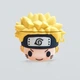 Силиконовый чехол Alitek для наушников Apple AirPods 1 / 2 Naruto + карабин - изображение 2