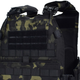 Плитоноска-тактичний швидкознімний військовий жилет BUCKSGEAR MULTICAM з системою MOLLE Камуфляж VT-027 - зображення 2