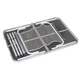 Стіл складаний Bo-Camp Case Model 90x60 см, алюмінієвий каркас, до 50 кг, Grey (1404393) - изображение 3