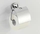 Держатель туалетной бумаги Wenko Power-Loc® Arcole с крышкой, 14,7 х 13,4 х 8 см, сталь, хром - изображение 4