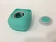 Силіконова масажна мочалка Silicone Massage Bath Brush Бірюзова - зображення 3