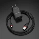Зарядное устройство комплект с кабелем micro-USB - BOROFONE BA20A Sharp набор черный - изображение 2