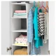 Вешалка IKEA RASSLA 25x40x98 см белая 504.213.38 - изображение 6