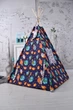 Палатка-Вигвам WIGWAMHOME Космос 110х110х180см темно-синяя - изображение 4