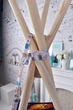 Палатка-Вигвам WIGWAMHOME Космос 110х110х180см темно-синяя - изображение 10