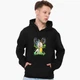 Худі чоловічий Рік Санчез Рік і Морті (Rick Sanchez Rick and Morty) (9225-2935-2) Чорний M - зображення 2