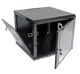 Шкаф серверный настенный Net-server 19", 9U, 507х600х600мм (В*Ш*Г), разборной, черный, UA-MGSWA96B - изображение 1