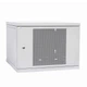 Серверна шафа IP 19" 15U 600x450 розбірна, перфорована, сірий - зображення 1