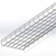 Лоток сетчатый CMS 300х50х2500, проволока Ø4 мм, белый цинк CMS-WBC4-30050Z - изображение 1