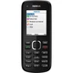 Мобільний телефон Nokia C1-02 Black для дзвінків та роботи простий моноблок (230124-52) - зображення 1