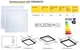 Светодиодная Led панель накладная PRISMATIC 36W 6400K 3000Lm IP20 595х595х19 Техносистем - изображение 2
