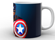Кружка GeekLand белая Captain America Капитан Америка фан арт CA.02.045 - изображение 1