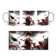 Кружка Атака Титанов Attack on Titan красные перья AT.02.56 - изображение 4