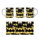 Чашка с принтом белая Бэтмен Batman Бэтмен Мультяшный BM.02.346 Кружка керамическая 0,33 - изображение 1
