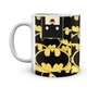 Чашка с принтом белая Бэтмен Batman Бэтмен Мультяшный BM.02.346 Кружка керамическая 0,33 - изображение 2