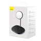 Зарядний комплекс Baseus Swan 2in1 Magnetic (бездротовий магнітний стенд для Apple 12 7.5W та майданчик 10W/7.5W/5W) з мережним адаптером та кабелем Type-C 3A - зображення 6