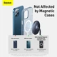 Зарядний комплекс Baseus Swan 2in1 Magnetic (бездротовий магнітний стенд для Apple 12 7.5W та майданчик 10W/7.5W/5W) з мережним адаптером та кабелем Type-C 3A - зображення 8