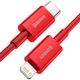 USB кабель для iPhone Type С на Lightning BASEUS Superior Series Fast Charging Data Cable (2m, 20W). Red - изображение 2