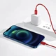 USB кабель для iPhone Type С на Lightning BASEUS Superior Series Fast Charging Data Cable (2m, 20W). Red - изображение 9