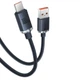 USB кабель с разъемом Type-C Baseus Crystal Shine Series Type-C (100W, 1.2m). Black - изображение 3
