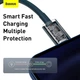 USB кабель для iPhone Type С на Lightning BASEUS Superior Series Fast Charging Data Cable (2m, 20W, PD 2.0, 480 Mbps). Blue - изображение 6