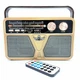 Радиоприёмник ретро с пультом Kemai Retro MD-507BT Bluetooth - изображение 1