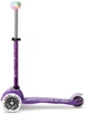 Самокат Micro серии Mini Deluxe Magic MMD129 3-х колесный до 50 кг с подсветкой Фиолетовый (7630053542108) - изображение 2