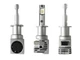 Комплект автомобільних LED ламп HeadLight M3 цоколь H1 (P14,5s) 27W 12-24V 6500K з активним охолодженням - зображення 2