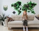 Деревянная карта мира многослойная с подсветкой LikeWood Perfect World 3D Led на акриловом стекле S 130 × 78 см Серый с зеленым - изображение 5